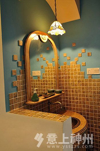 裝飾裝修,衛(wèi)浴間裝修,裝修設計,衛(wèi)浴間風格,裝修效果,東南亞風格衛(wèi)浴間