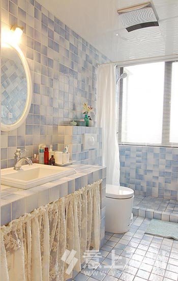 裝飾裝修,衛(wèi)浴間裝修,裝修設計,衛(wèi)浴間風格,裝修效果,地中海風格裝修衛(wèi)浴間